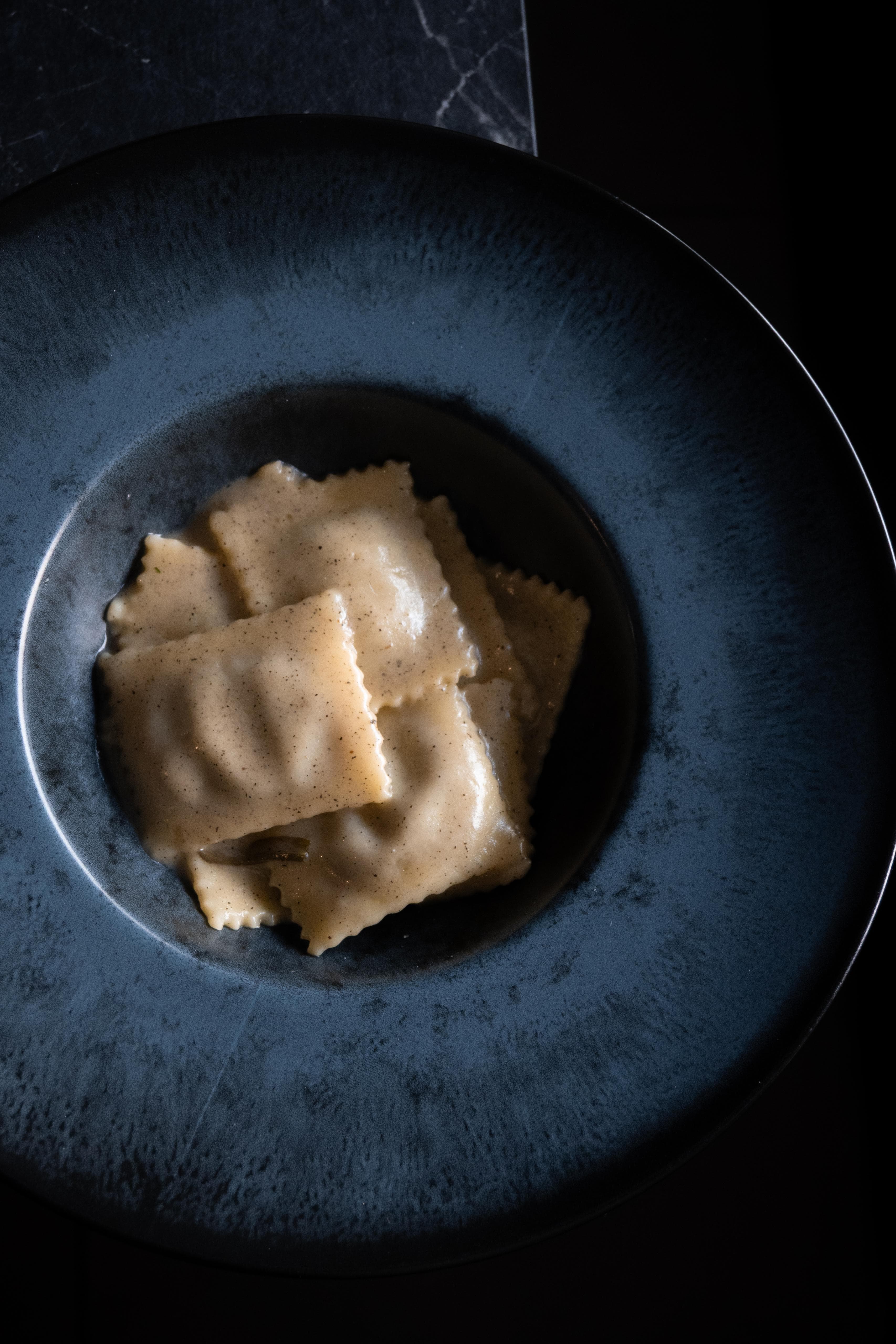 Beef Ravioli Butter and Sage